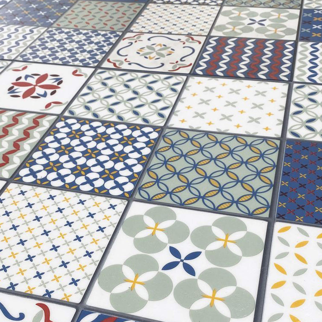 Tile-Effect LVT Flooring