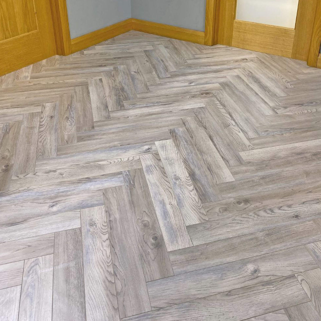 Grey Parquet Flooring