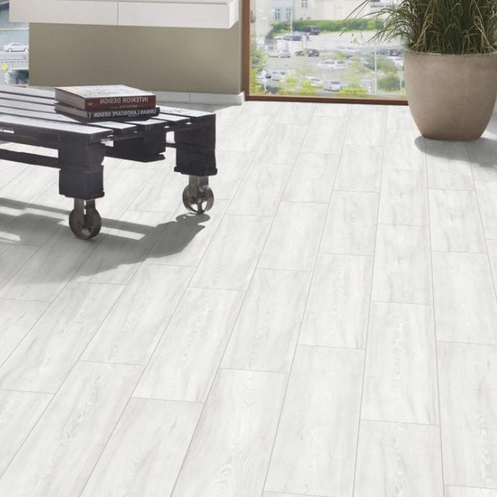 White Laminate Flooring