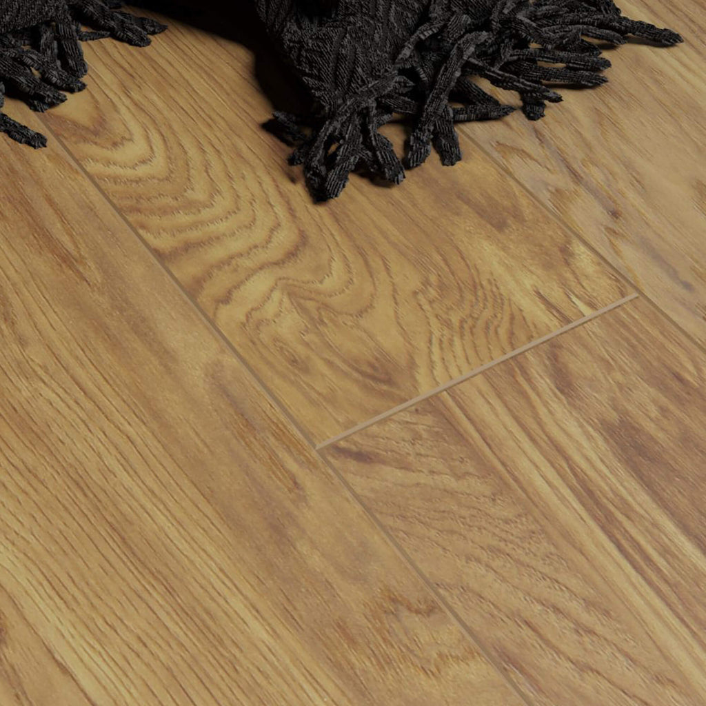 Close-up of Appalachian Hickory Laminate Flooring