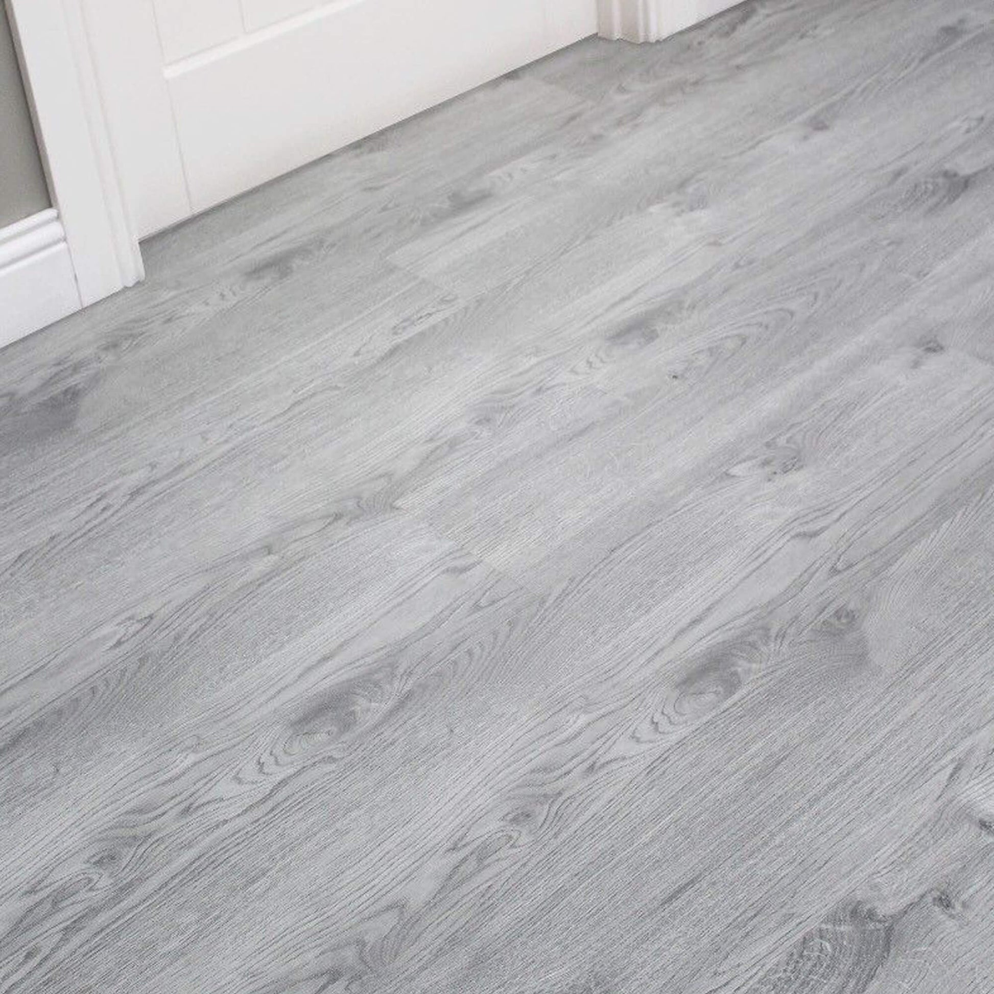 Causeway Grey Essentials Laminate Flooring in an internal setting