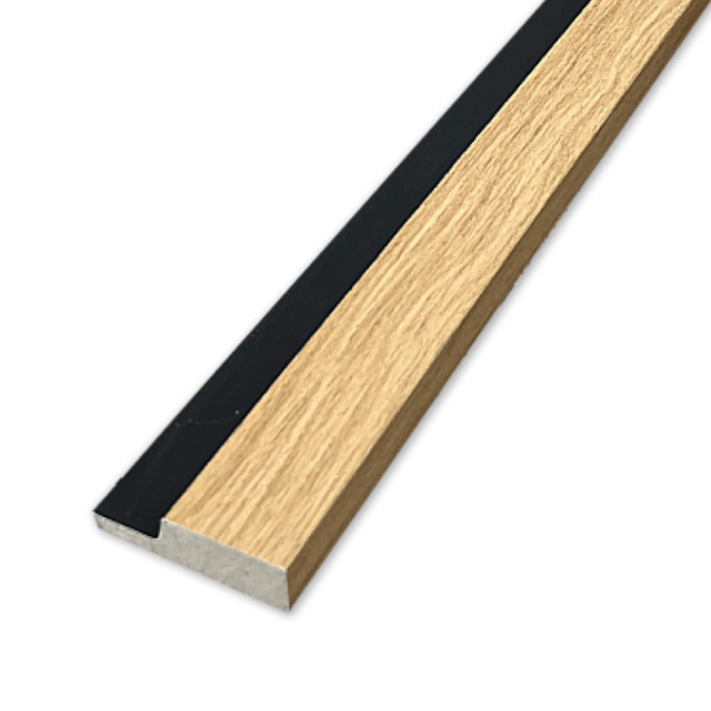 Oak Aqua Slatwall Right Trim