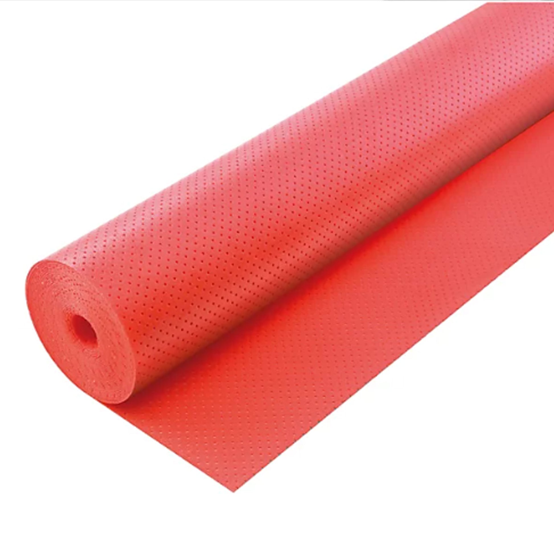 Side view of a roll of Quicktherm underlay