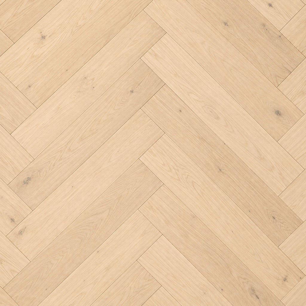 Scandi Oak Herringbone Matt Lacquered Engineered Wood Flooring (120mm Wide Board)