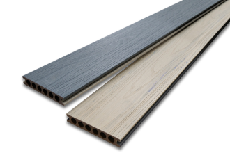 Ivory/Grey Co-Ex Composite Decking 3.6m Length