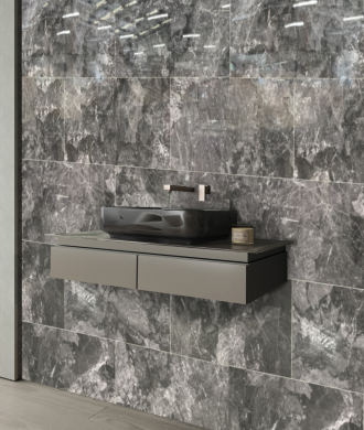 Nero Piazza Marble Composite Wall Tiles